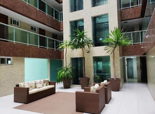 Confortavel Flat Com Piscina De Borda Infinita Na Cobertura Cabedelo Exteriör bild
