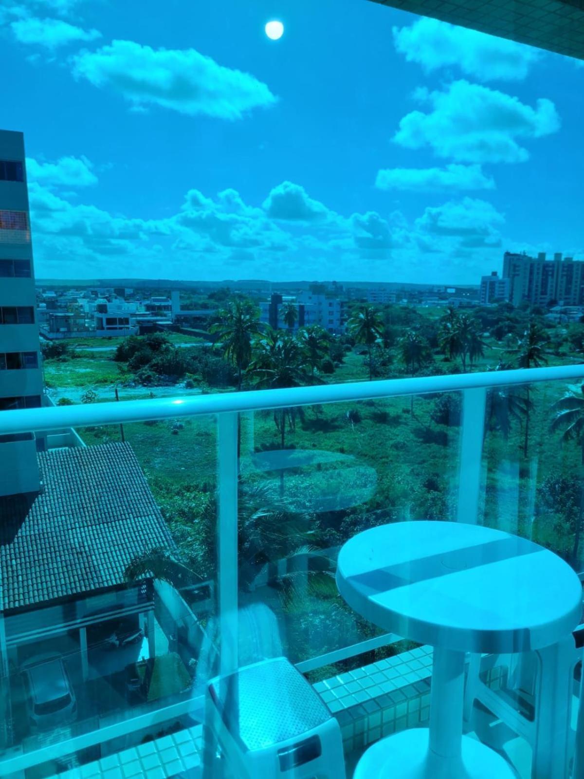 Confortavel Flat Com Piscina De Borda Infinita Na Cobertura Cabedelo Exteriör bild