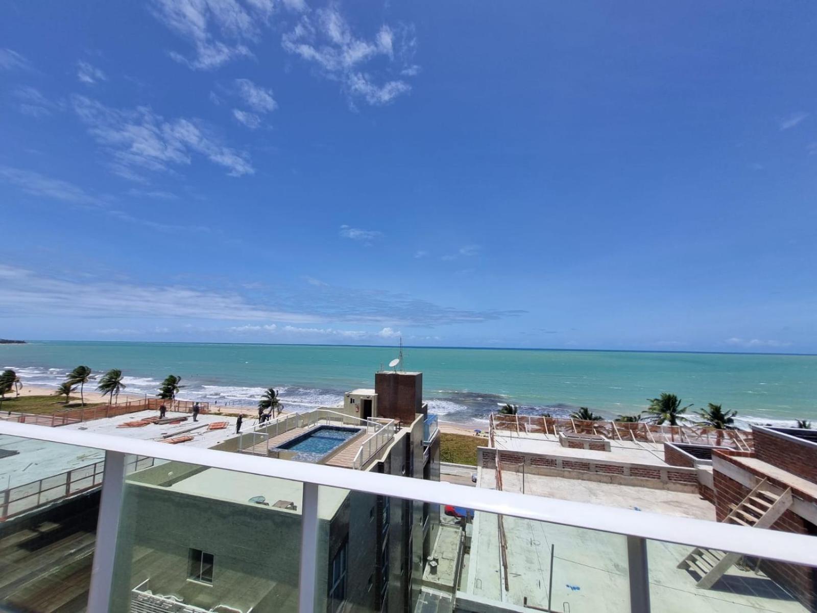 Confortavel Flat Com Piscina De Borda Infinita Na Cobertura Cabedelo Exteriör bild